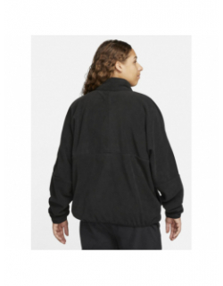 Sweat zippé polaire noir homme - Nike