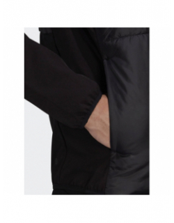 Veste à capuche essentials insulated hybrid noir homme - Adidas