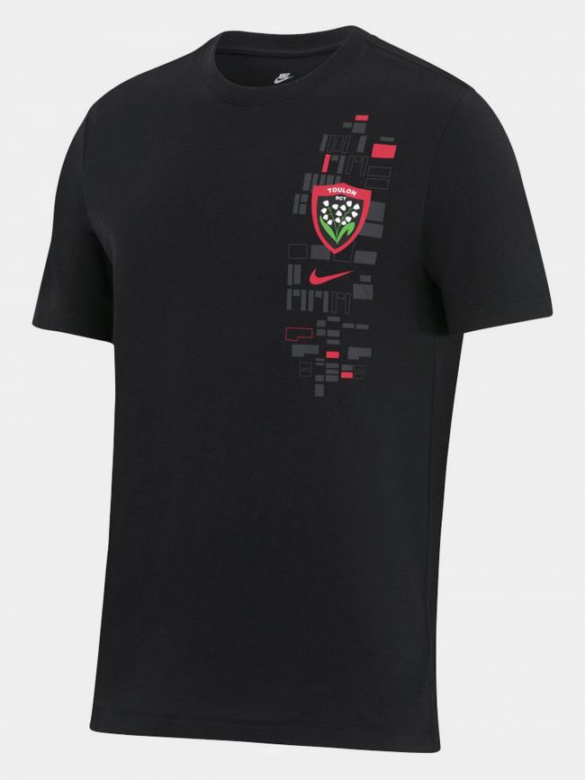 T-shirt supporter du rugby club toulonnais noir homme - Nike