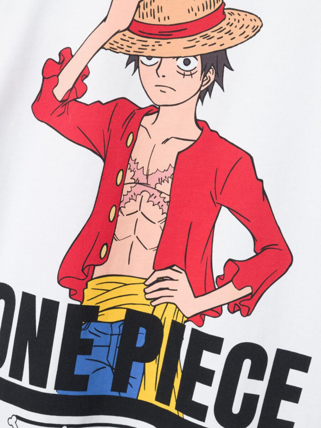 T-shirt nate one piece blanc garçon - Name It