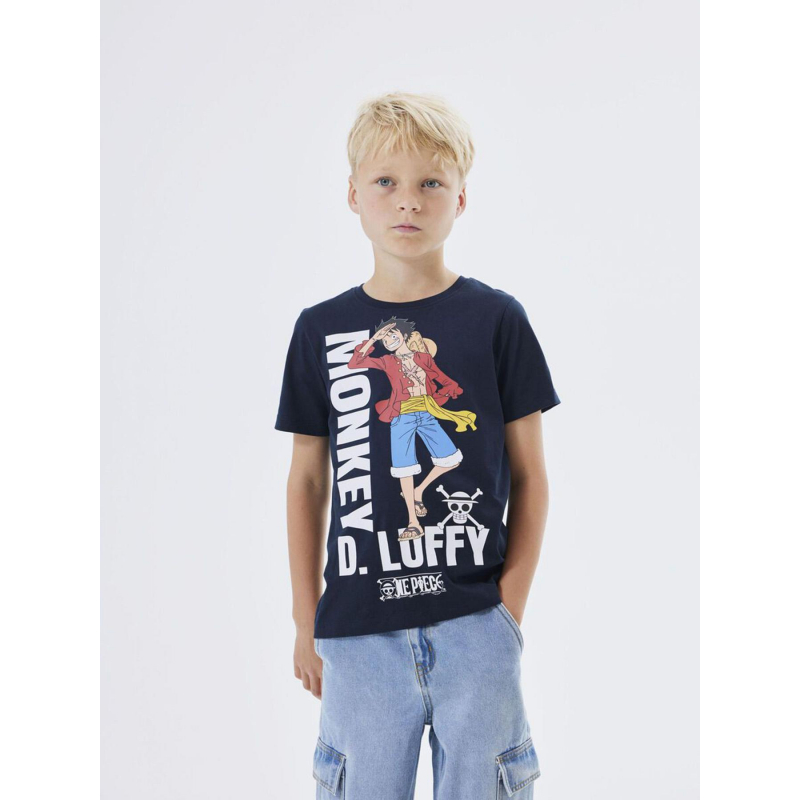 T-shirt nate one piece bleu marine garçon - Name It