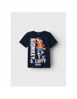 T-shirt nate one piece bleu marine garçon - Name It