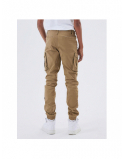 Pantalon cargo ryan marron garçon - Name It