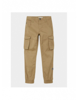 Pantalon cargo ryan marron garçon - Name It