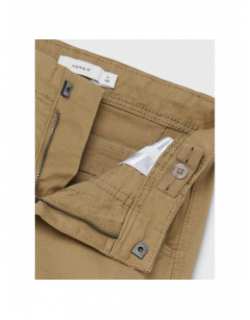 Pantalon cargo ryan marron garçon - Name It