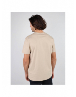 T-shirt graphique taubal-dust beige homme - Oxbow