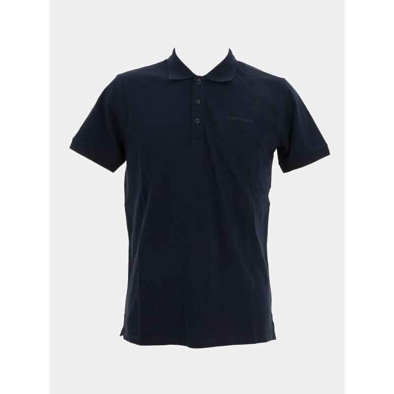 Polo alban bleu marine homme - Teddy Smith