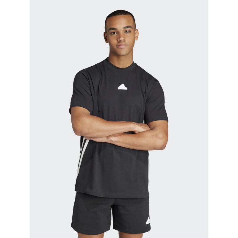 T-shirt 3 stripes noir homme - Adidas