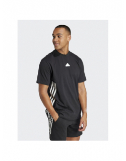 T-shirt 3 stripes noir homme - Adidas