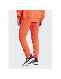 Jogging logo brodé rouge homme - Adidas