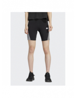 Short cycliste 3 stripes noir femme - Adidas