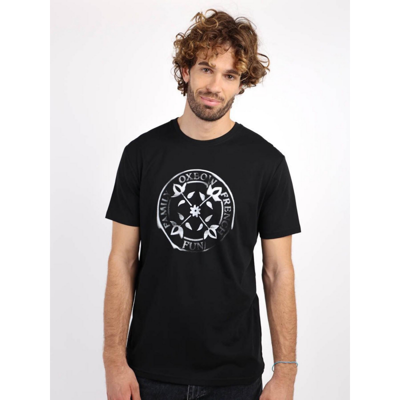 T-shirt tellim noir homme - Oxbow