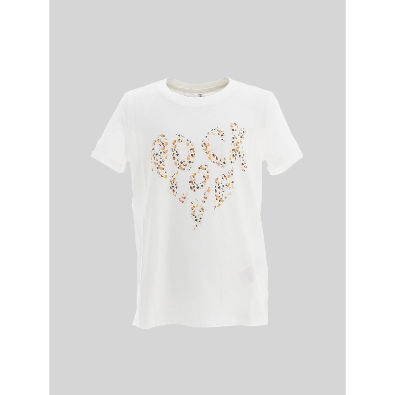 T-shirt lany rock blanc fille - Only