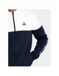 Gilet tri bleu marine blanc homme - Le Coq Sportif