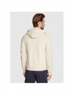 Sweat à capuche beige homme - Blend