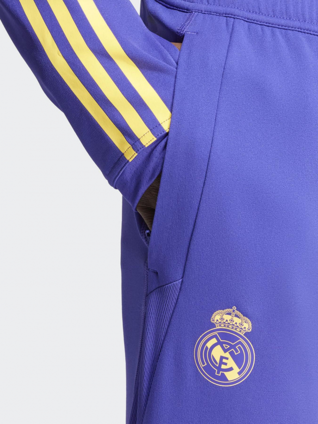 Jogging de football real madrid orange/violet homme - Adidas