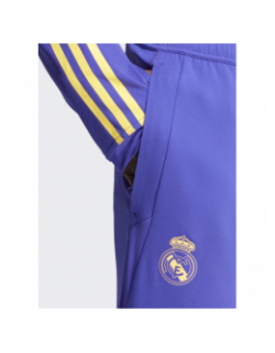 Jogging de football real madrid orange/violet homme - Adidas