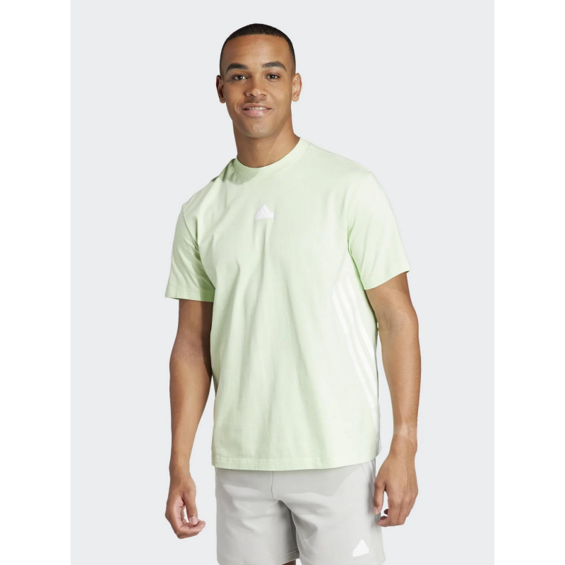 T-shirt 3 stripes vert homme - Adidas