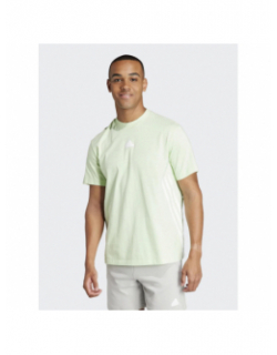 T-shirt 3 stripes vert homme - Adidas