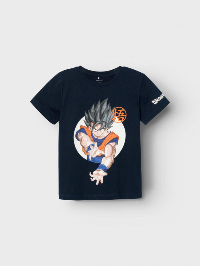 T-shirt niallan dragon ball bleu marine garçon - Name It