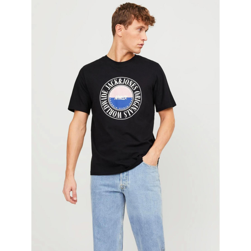 T-shirt cobin noir homme - Jack & Jones