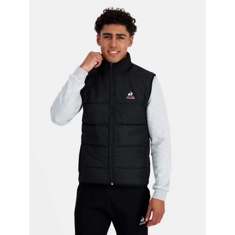 Doudoune sans manche essentiels noir homme - Le Coq Sportif