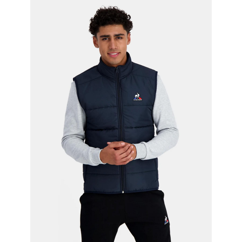 Doudoune sans manche essentiels bleu homme - Le Coq Sportif