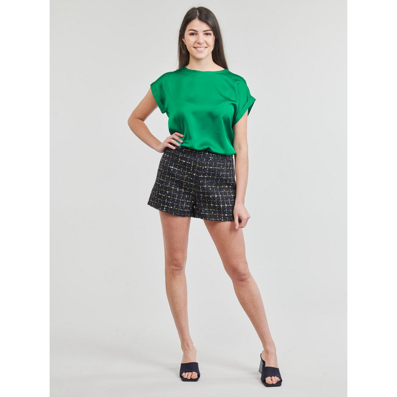 Short en tweed steffi noir femme - Only
