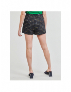 Short en tweed steffi noir femme - Only