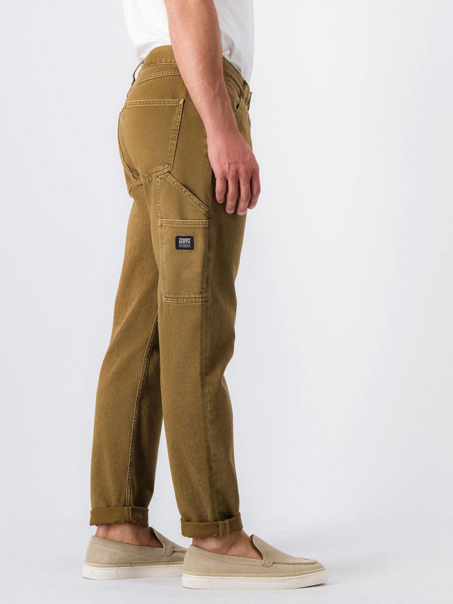 Pantalon carpenter beige homme - Teddy Smith