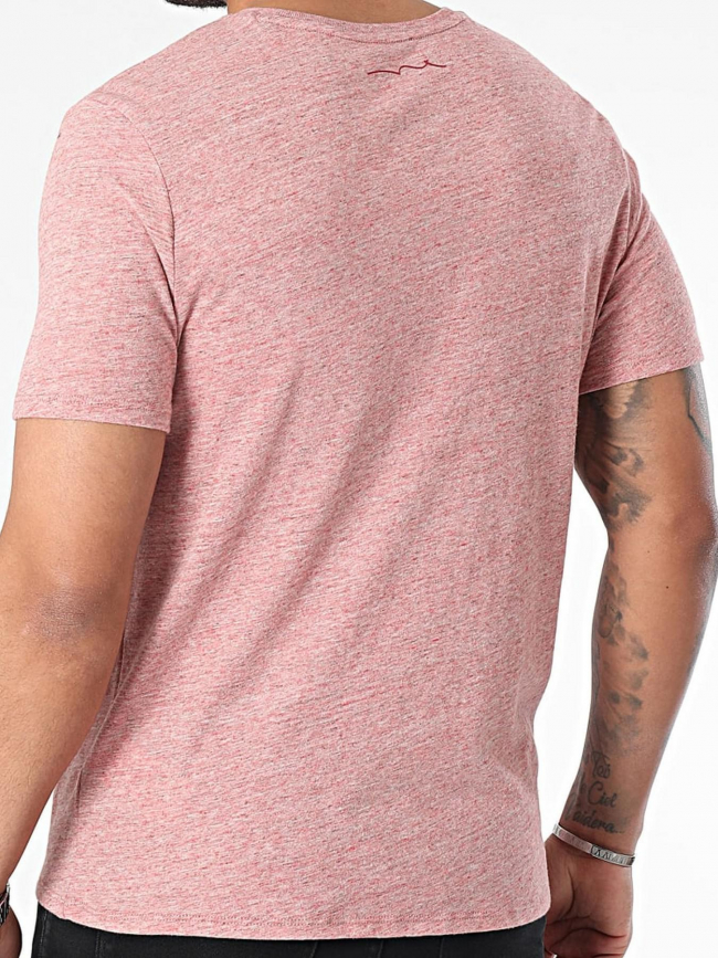 T-shirt nark chine rouge homme - Teddy Smith