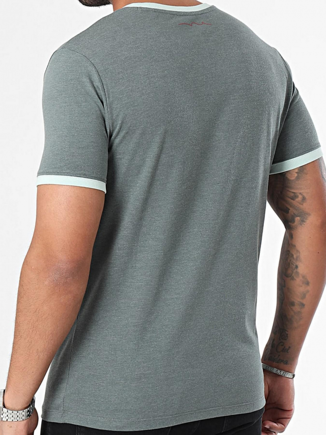 T-shirt the-tee kaki homme - Teddy Smith