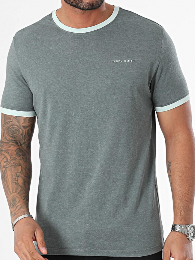 T-shirt the-tee kaki homme - Teddy Smith