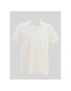 Polo sovan blanc crème homme - Teddy Smith