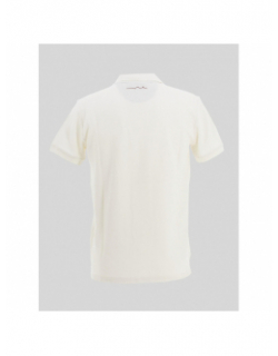 Polo sovan blanc crème homme - Teddy Smith