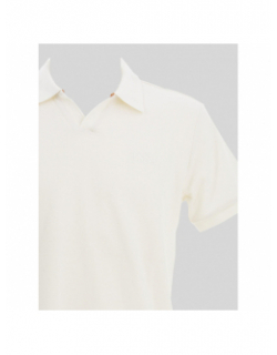 Polo sovan blanc crème homme - Teddy Smith