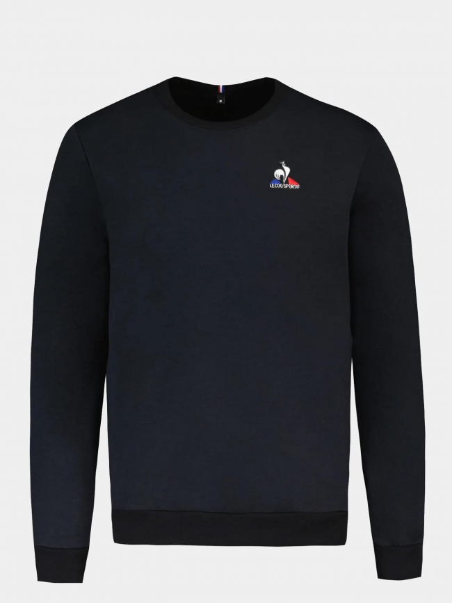 Sweat essential crew n4 noir homme - Le Coq Sportif