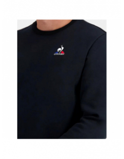 Sweat essential crew n4 noir homme - Le Coq Sportif