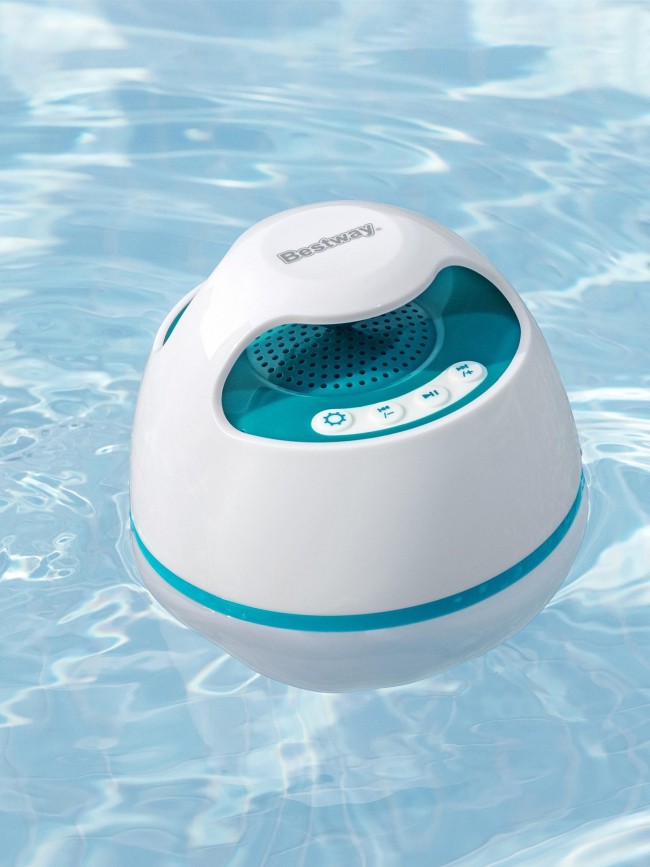 Enceinte bluetooth led flottante piscine musicwave - Bestway