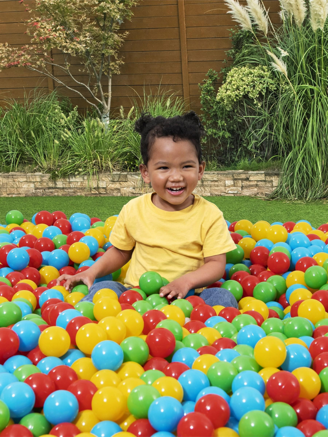 Lot de 100 balles splash & play multicolore - Betsway