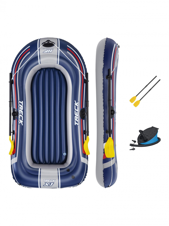 Bateau gonflable hydro force bleu - Bestway