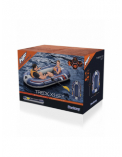 Bateau gonflable hydro force bleu - Bestway