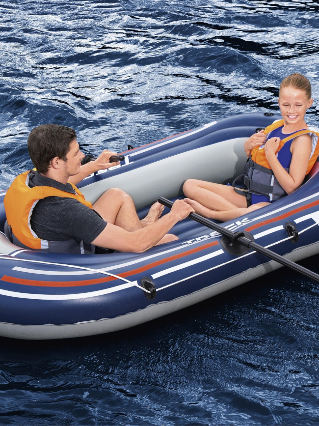 Bateau gonflable hydro force bleu - Bestway