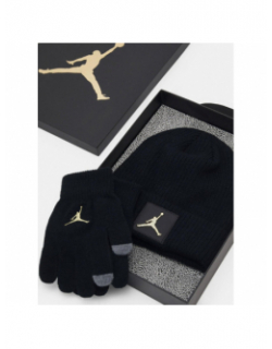 Coffret bonnet gants metal jumpman noir enfant - Jordan