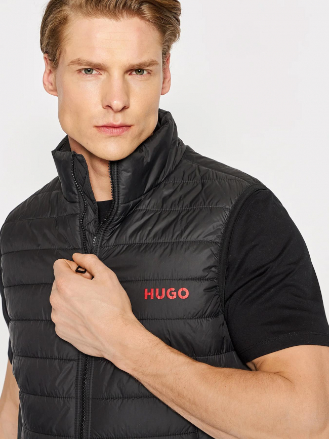 Doudoune sans manche bentino noir homme - Hugo