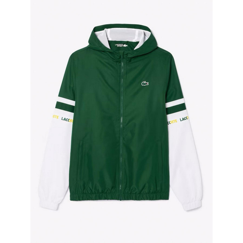 Veste de survêtement tracktops vert homme - Lacoste