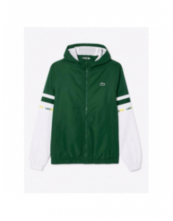 Veste de survêtement tracktops vert homme - Lacoste