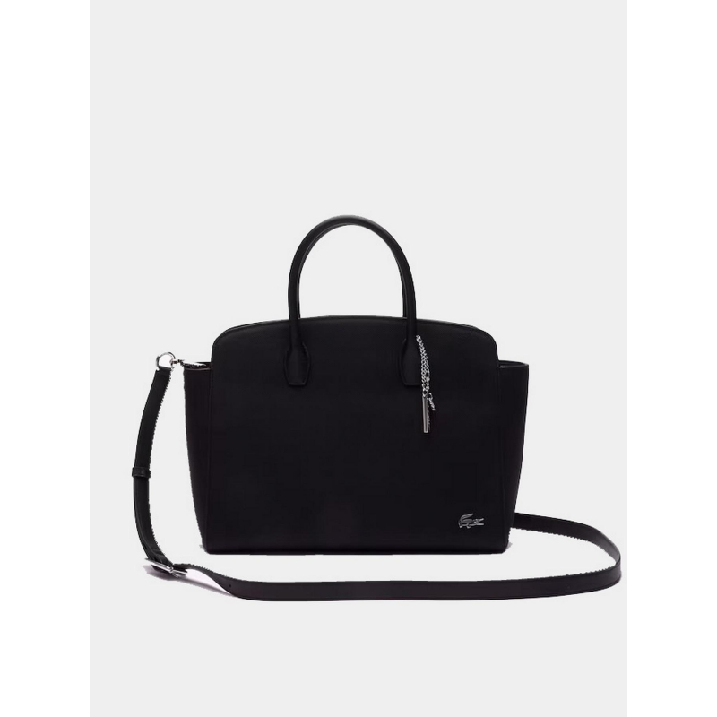 Pochette crossover core essential noir femme - Lacoste