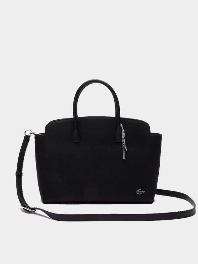 Pochette crossover core essential noir femme - Lacoste