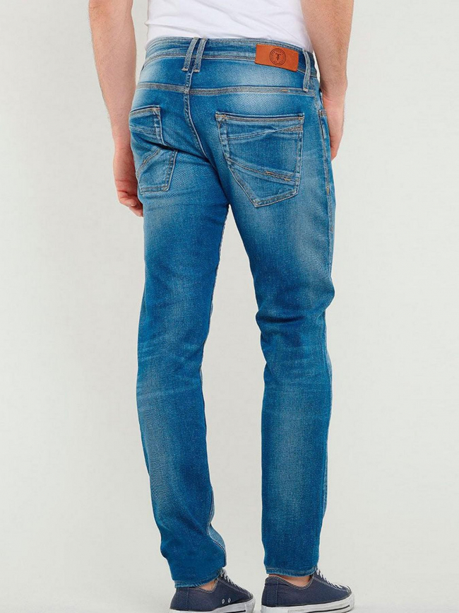 Jean slim ajusté 700/11 basic bleu homme - Le Temps Des Cerises